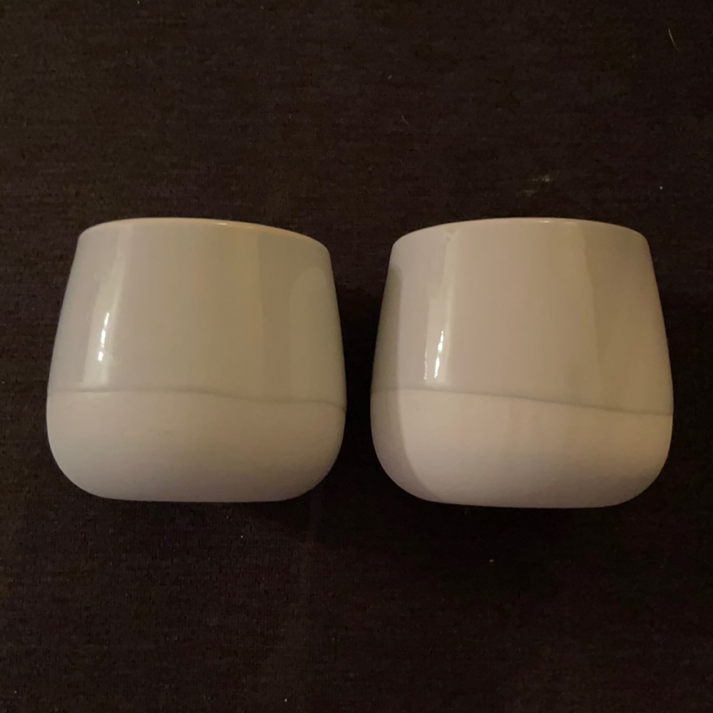Set of 2 Ceramic Pots